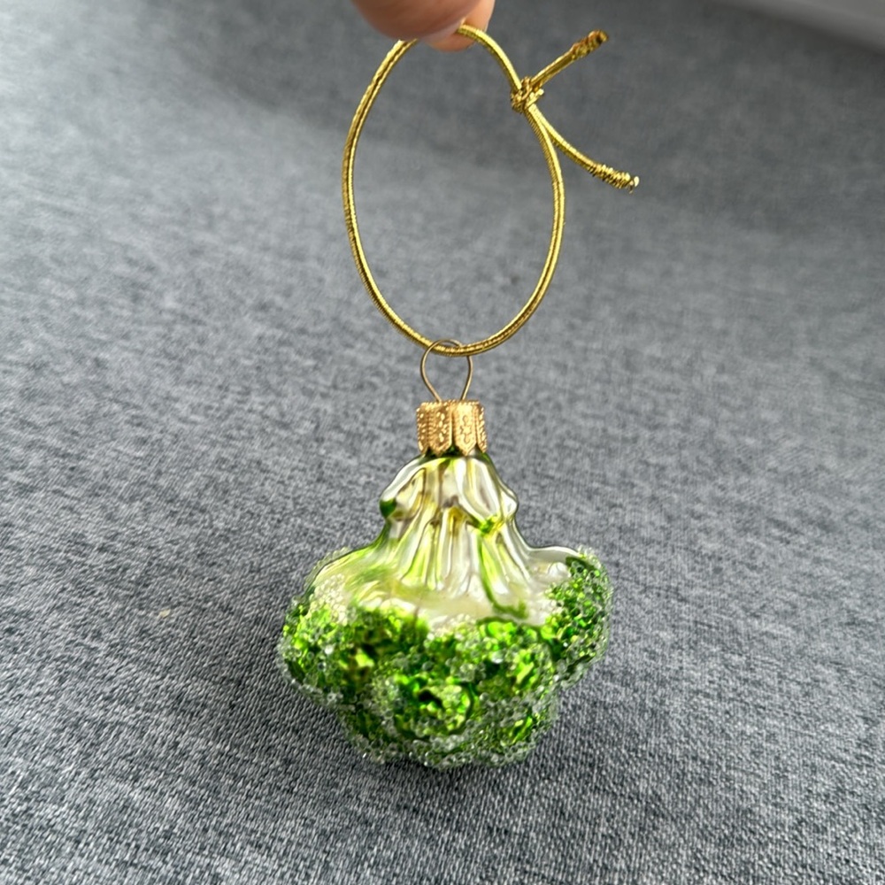 Anthropologie Terrain Broccoli 🥦 Ornament
